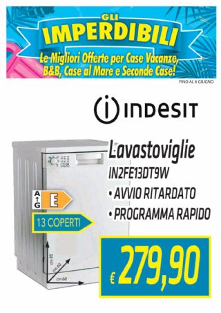 LAVASTOVIGLIE INDESIT IN2FE13DT9W